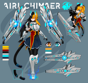 1 standard fullbody and prop reference (chibi not included)